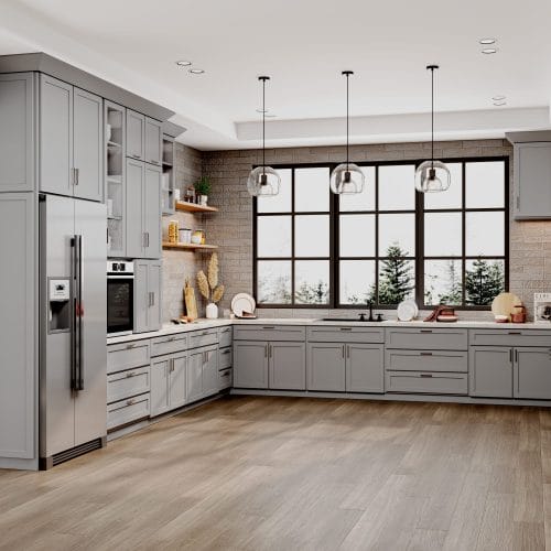 Prestigious Shaker Grey Kitchen Cabinets