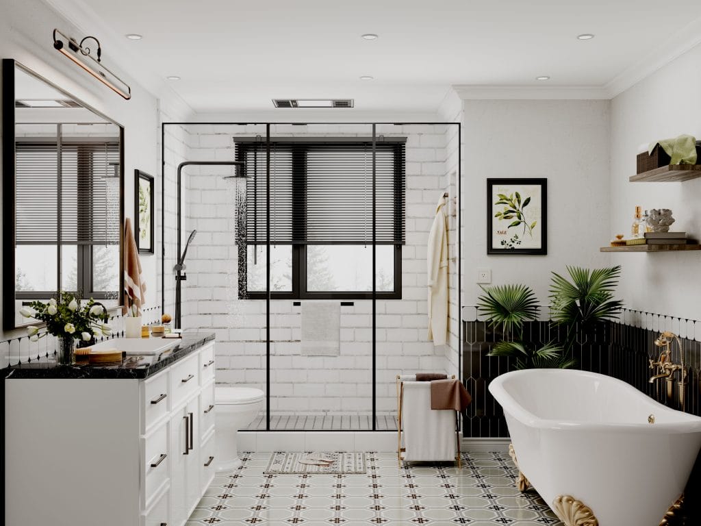 Cabinet - Ethereal Shaker White Micro Bathroom Vanities 2 Ethereal Shaker White Micro Bathroom Vanities