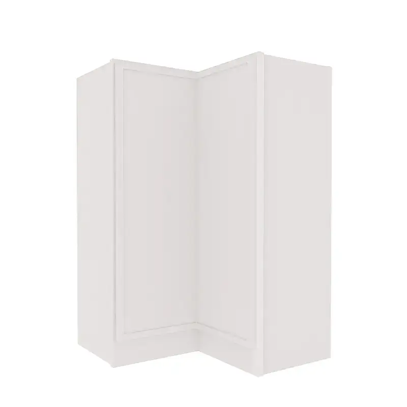 Serene Dove White Shaker Wall Easy Reach Cabinet with 2 Doors