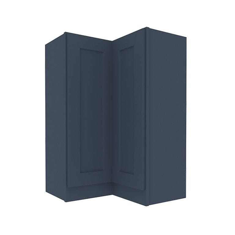Imperial Midnight Blue Shaker Wall Easy Reach Cabinet with 2 Doors