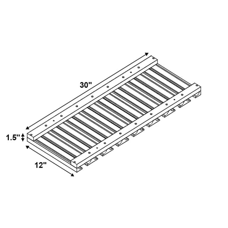sovereign onyx black shaker wall glass rack