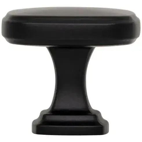 Matte Black Cabinet Knob