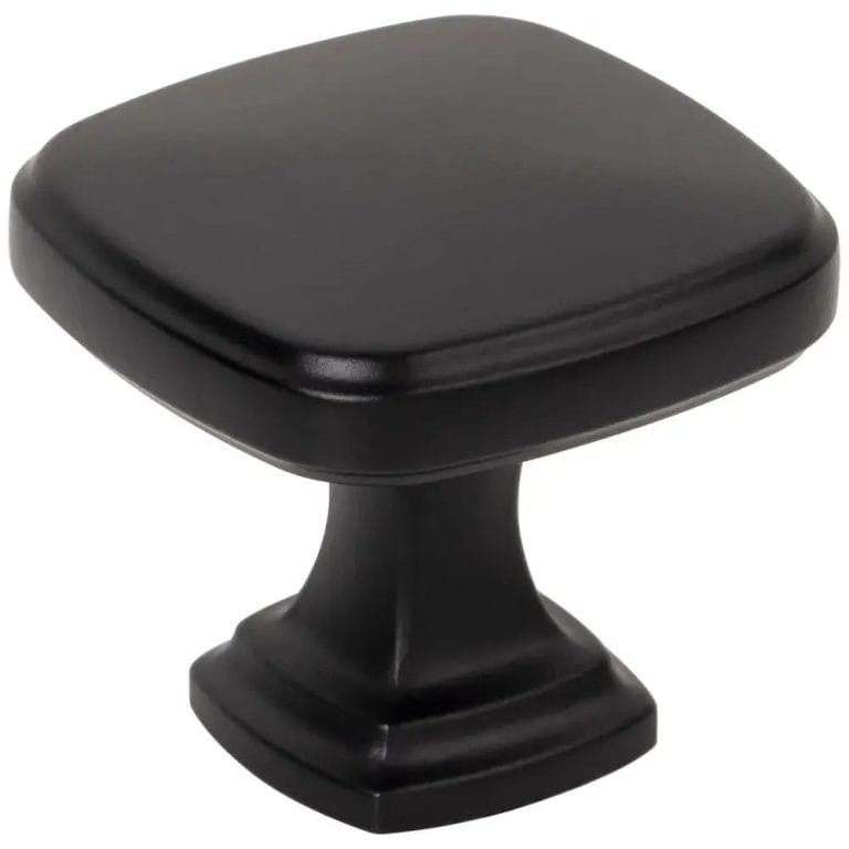 Matte Black Cabinet Knob