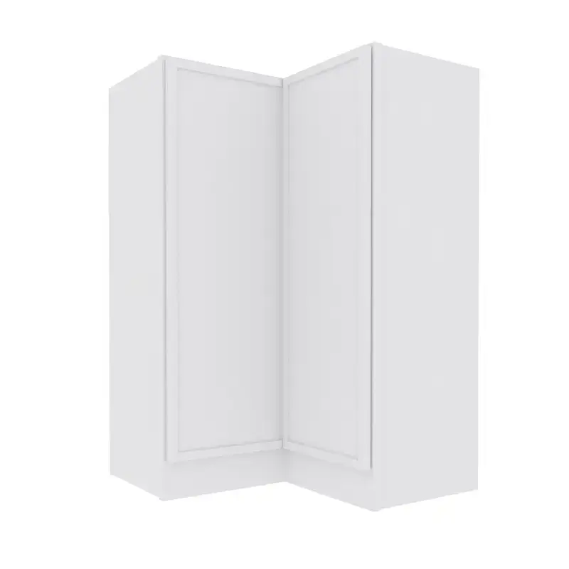 Ethereal White Micro Shaker Wall Easy Reach Cabinet with 2 Doors
