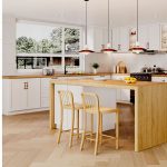 Opulent Shaker White Kitchen Cabinets