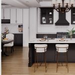Sovereign Shaker Onyx Black Kitchen Cabinets