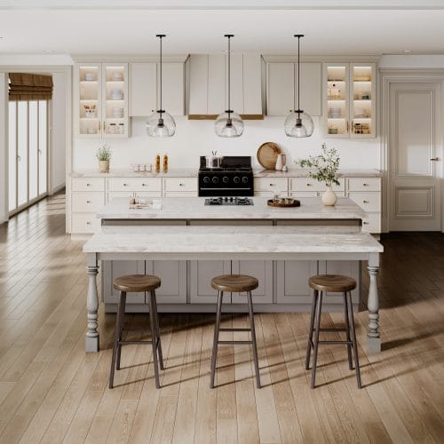 Nacreous Slim Dove White Shaker