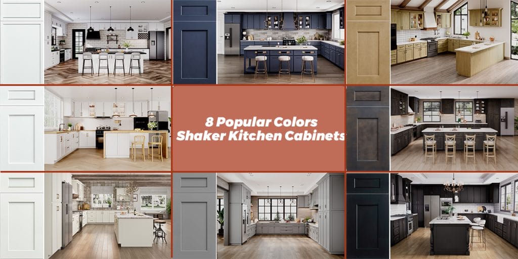 Cabinet - 8 shaker kitchen cabinet colors 8 Beautiful Shaker Kitchen Cabinet Colors