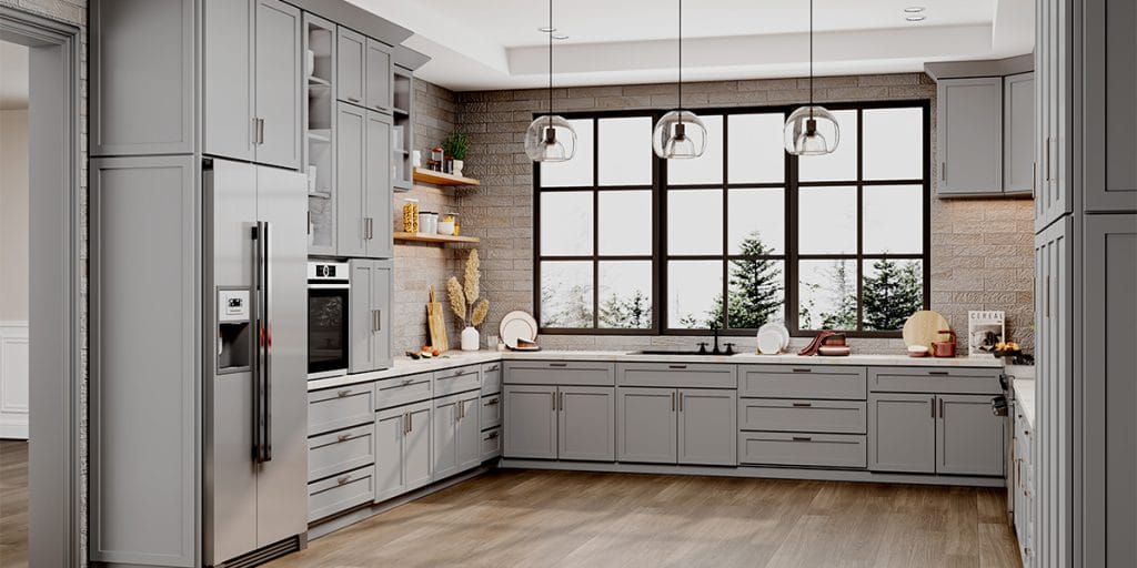 Cabinet - Gray Kitchen Gray Kitchen