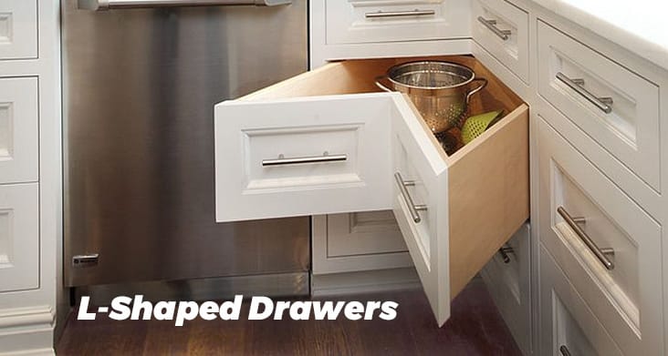 L-Shaped Drawers