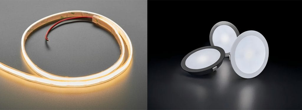 Cabinet - LED Strips and Puck Lights LED Strips and Puck Lights