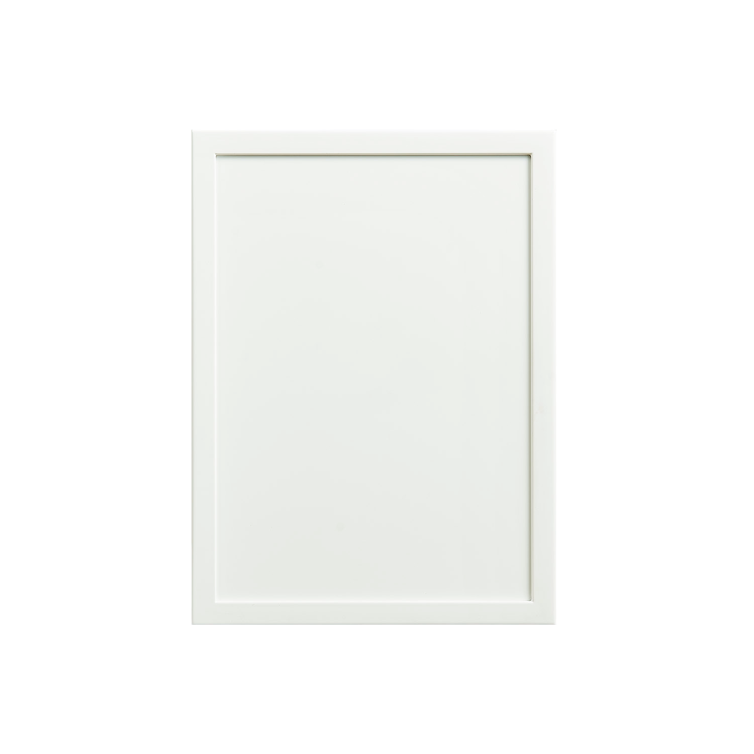 Cabinet - Dove White Micro shaker Nacreous Slim Dove White Sample Door