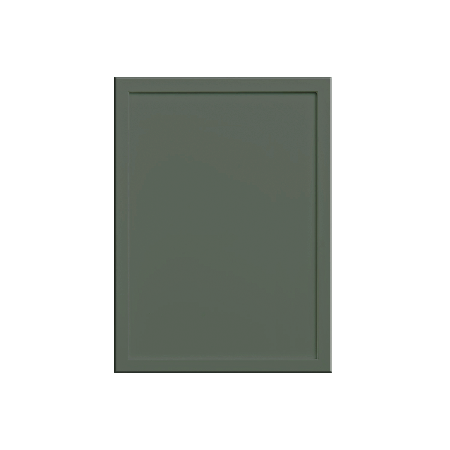Timeworn Slim Green Shaker Sample Door