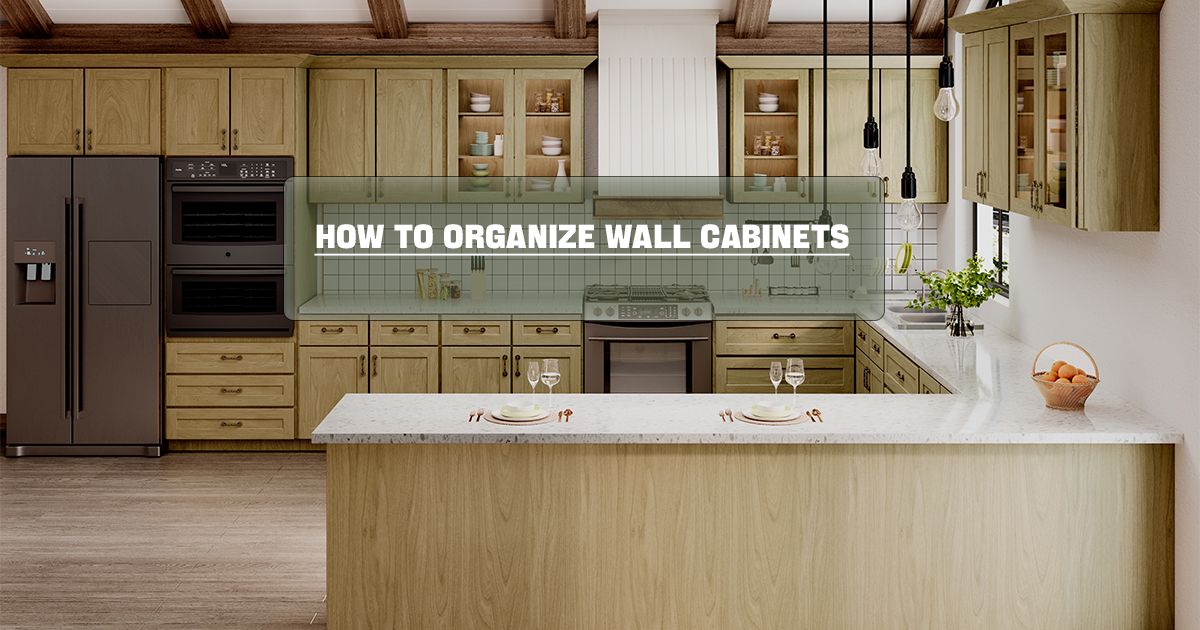 How to Organize Wall Cabinets