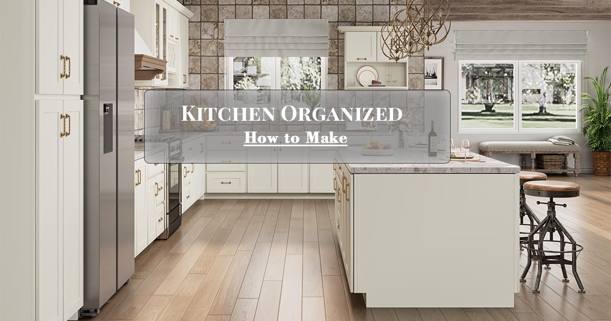 Make Kitchen Look More Organized