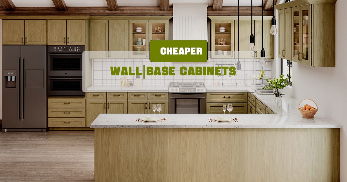 Wall Cabinets Cheaper Than Base Cabinets