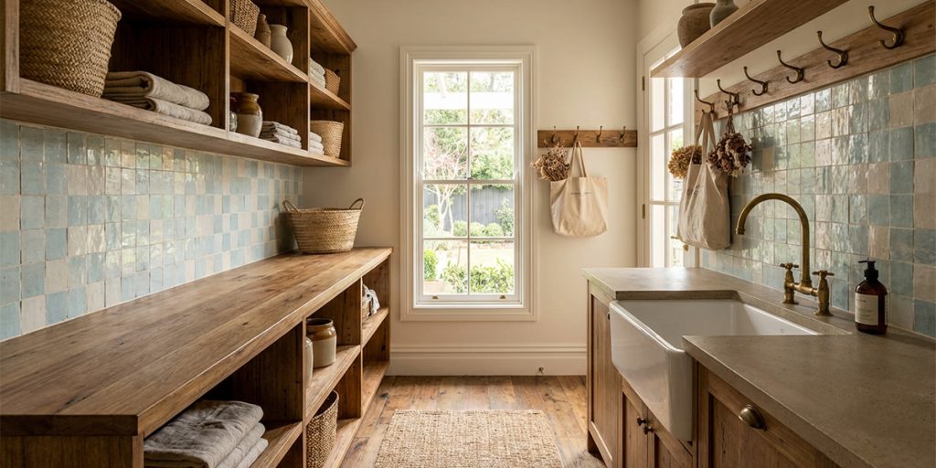 Cozy Laundry Room