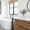 Minimalist Bathroom Design in a Modern American Home