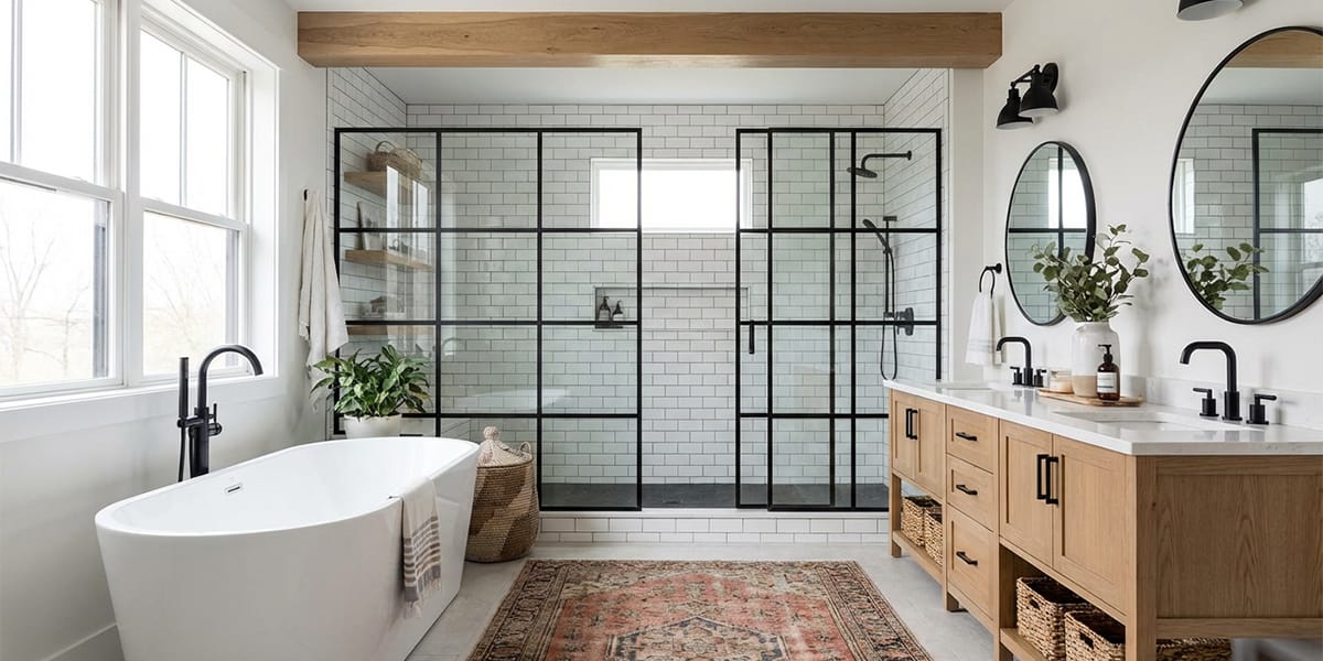 Modern Rustic Bathroom