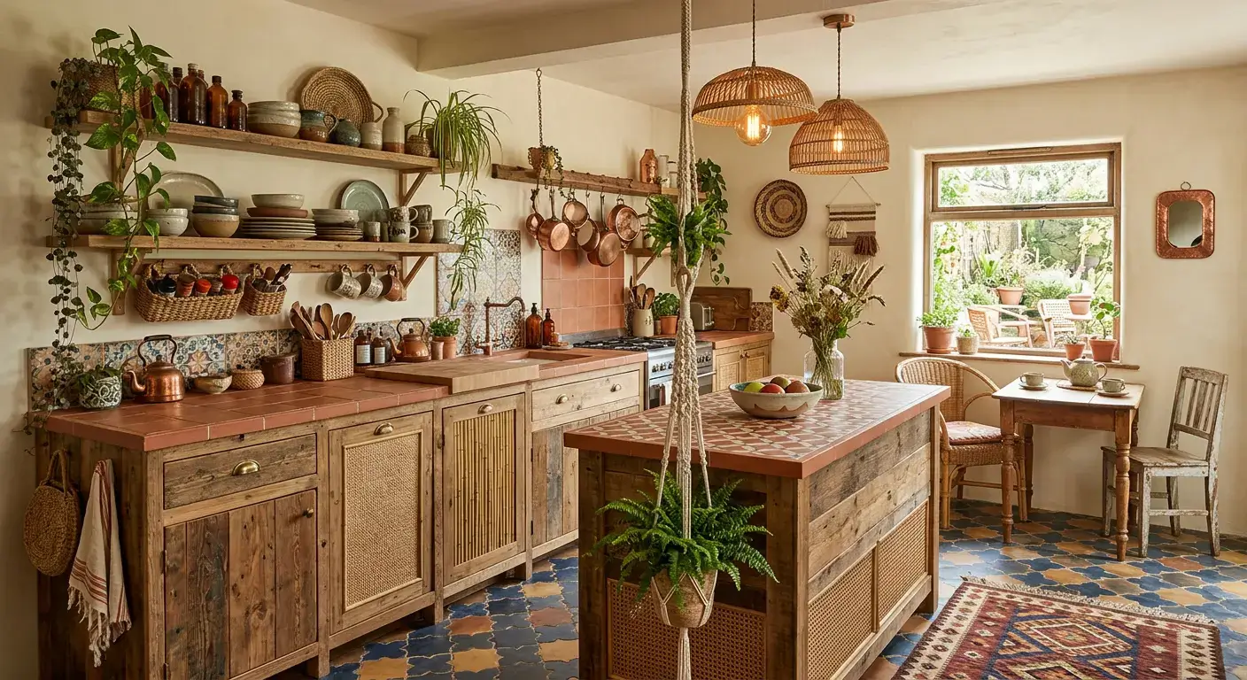 Boho Kitchen Style1