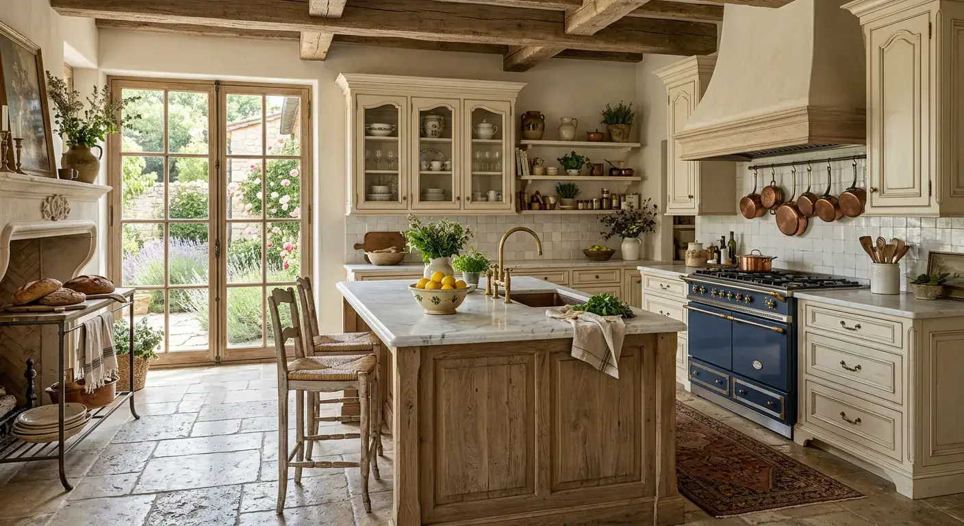 French Country Kitchen Style1