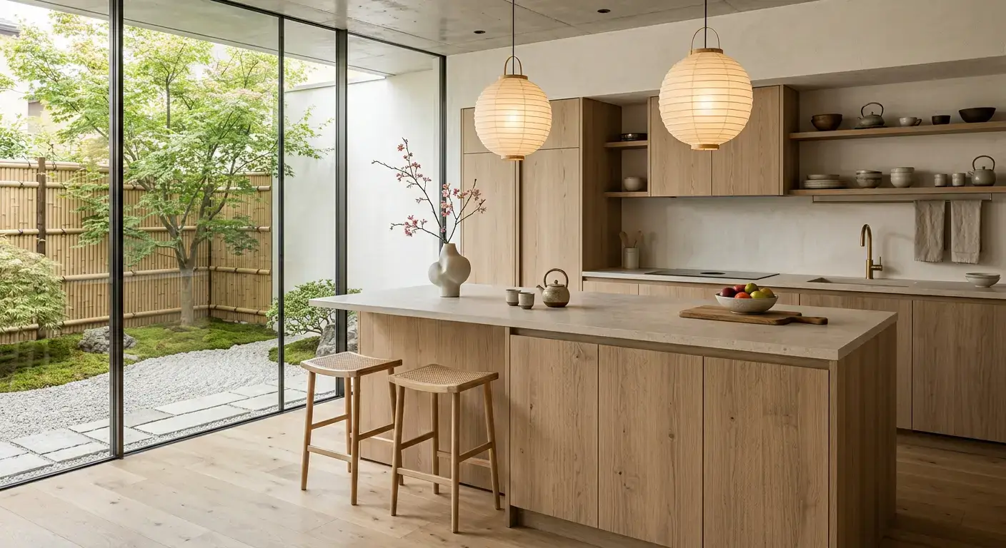 Japandi Zen Kitchen Style2