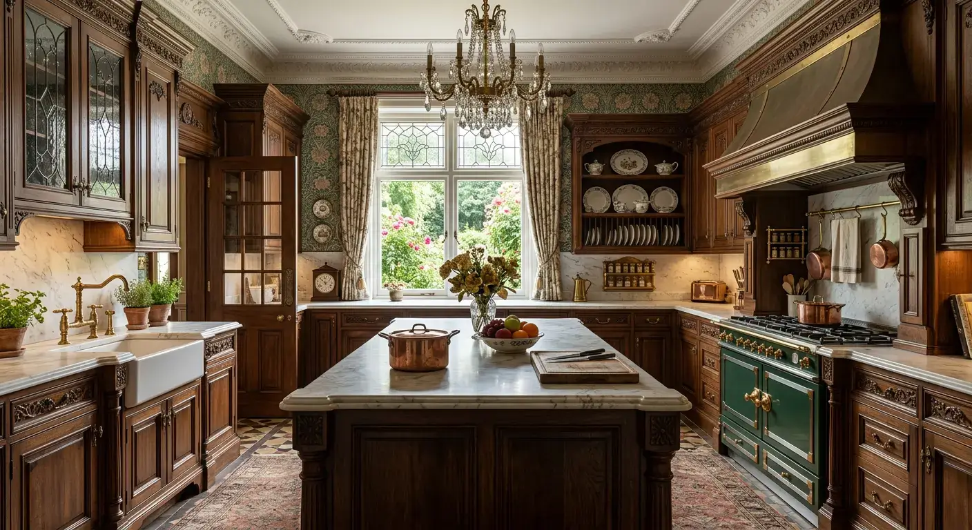 Victorian Kitchen Style1